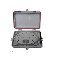 FTTH04C SC FC ST adapter mini 4 cores outdoor waterproof Hot Sale Plastic Material Outdoor Fiber Optic Distribution Box